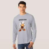 アヒル好きTシャツ Tシャツ (正面フル)