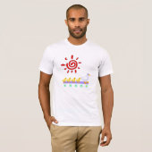 アヒル家族イースター Tシャツ (正面フル)