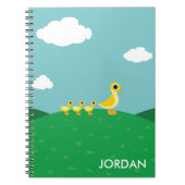 アヒル家族 ノートブック (正面)