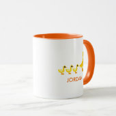 アヒル家族 マグカップ (正面右)