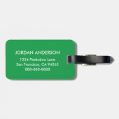 アヒル家族 ラゲッジタグ (裏面横)