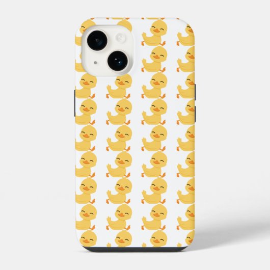 アヒル愛好家の電話ケース iPhoneケース (裏面)