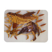 「アヒル池のフライト」 マグネット (横)