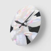 アヒル池の霞 ラウンド壁時計 (傾斜)