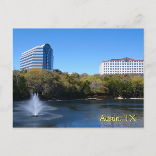 アヒル池アットアルボレトゥム ポストカード (正面)