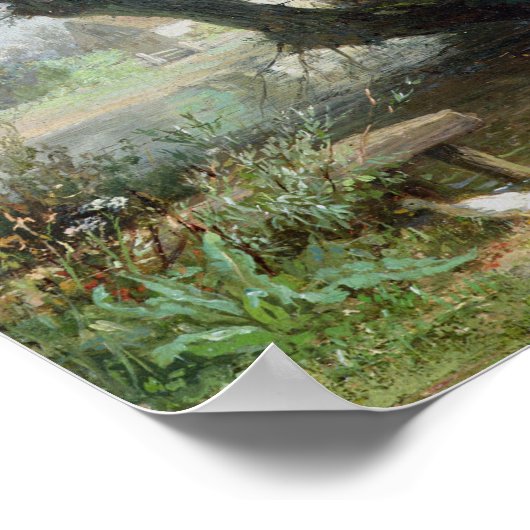 アヒル池 ポスター (角)