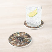 アヒル狩りギフトアダックデコールストーン コースター (側面)