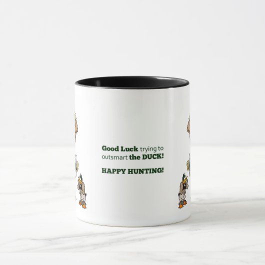 アヒル狩りコーヒーマグ | Moose Mag | Qwiznibet マグカップ (中央)