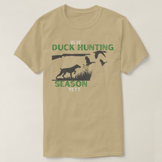 アヒル狩りシーズン4 Tシャツ (デザイン正面)