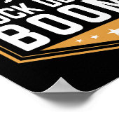 アヒル狩りズおもしろいダックダックブームグラフィックギア ポスター (角)