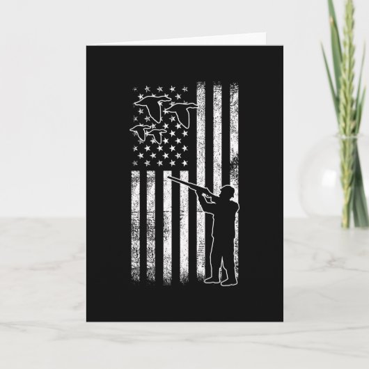 アヒル狩りハンター狩りアヒル カード (正面)