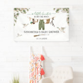 アヒル狩りベビーシャワー 横断幕 (インサイチュ)