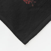 アヒル狩り動揺して愛国的アメリカ国旗 フリースブランケット (角)