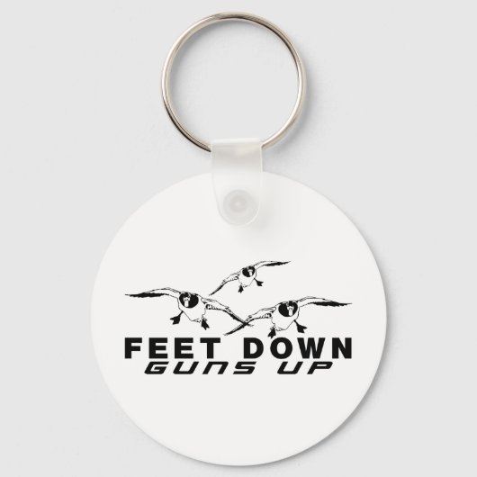 アヒル狩り キーホルダー (正面)