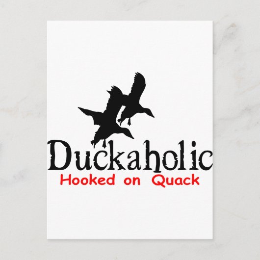 アヒル狩り ポストカード (正面)