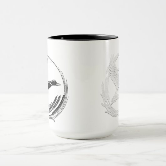 アヒル狩り マグカップ (中央)