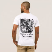 アヒル狩り Tシャツ (裏面フル)