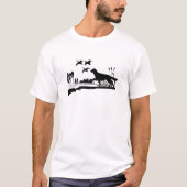アヒル狩り Tシャツ (正面)