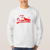 アヒル狩り Tシャツ (正面)