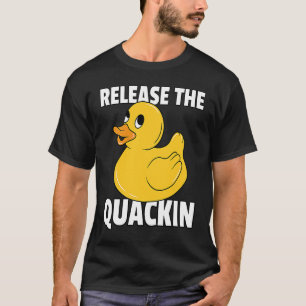 アヒル用のゴムアヒル Tシャツ