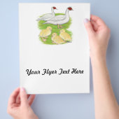 アヒル科 チラシ (手)