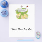 アヒル科 チラシ (シングル)