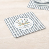 アヒル紙コースター、マラルナプキンス、紙コースト スクエアペーパーコースター (アングル)