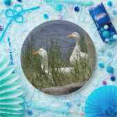 アヒル紙プレート ペーパープレート (パーティー)