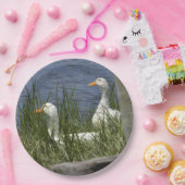 アヒル紙プレート ペーパープレート (パーティー)