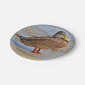 アヒル紙プレート ペーパープレート (アングル)