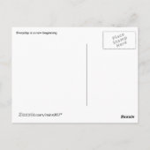 アヒル美しいはがき ポストカード (裏面)