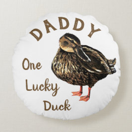 アヒル装飾用クッション ラウンドクッション