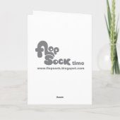 アヒル誕生日カード カード (裏面)