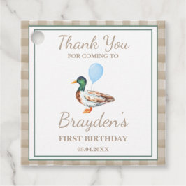 アヒル誕生日 フェイバータグ