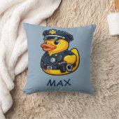 アヒル警察官 クッション (ブランケット)