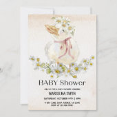 アヒル赤ちゃんシャワーパーティー 招待状 (正面)