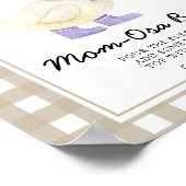 アヒル赤ちゃんシャワー – 桃佐バー ポスター (角)