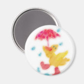 アヒル踊りイン・ザ・レインマグネット マグネット (正面/裏面)