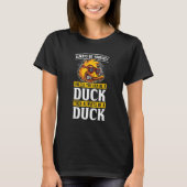 アヒル農場Aになれるなら自分らしく生きよう Tシャツ (正面)