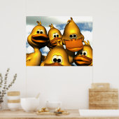 アヒル集めのポスター ポスター (キッチン)