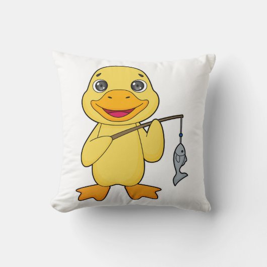 アヒル魚釣りフィッシャーフィンシングロッド クッション (正面)