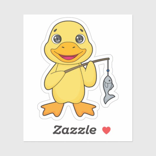 アヒル魚釣りフィッシャーフィンシングロッド シール (シート)