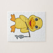 アヒル魚釣りフィッシャーフィンシングロッド ジグソーパズル (横)