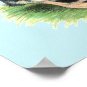 アヒル黒毛虫の家族 ポスター (角)