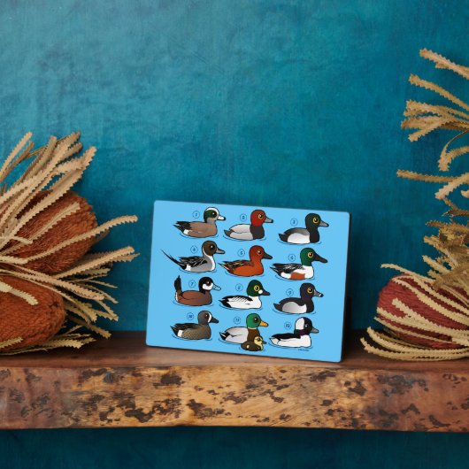 アヒル12 フォトプラーク (側面)