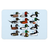 アヒル12 マグネット (横)