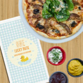 アヒル1th誕生日ナプキンス