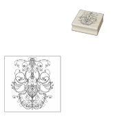 アヒル3 ラバースタンプ (押印)