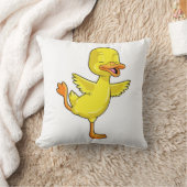 アヒル・アット・ヨガフィットネスオン・ザ・レッグ クッション (ブランケット)