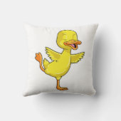 アヒル・アット・ヨガフィットネスオン・ザ・レッグ クッション (裏面)